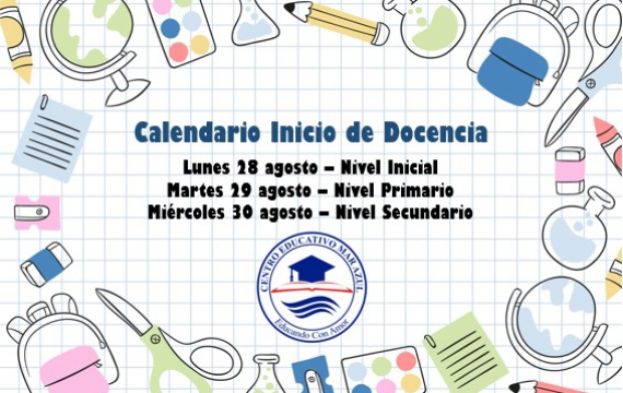 ¡A la clase, que ya es hora!